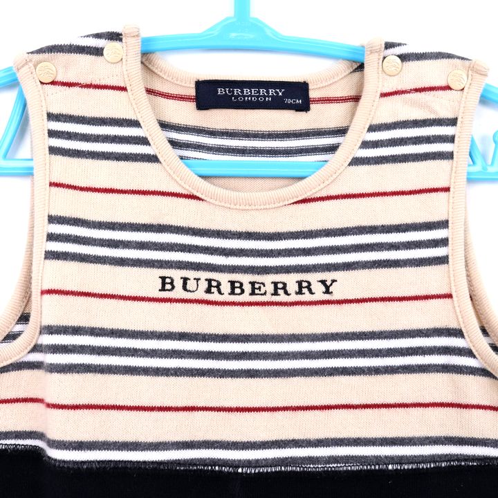 Burberry 70センチ カバーオール - ロンパース