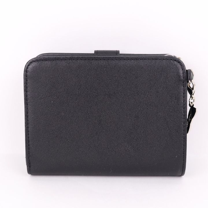 【新品タグ付き】ジルスチュアート 二つ折り財布 ブラック