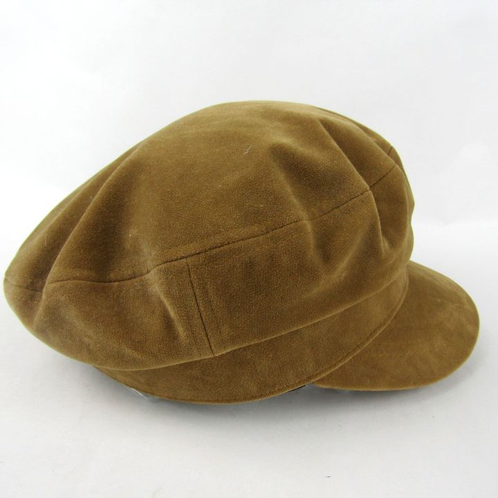 スライ キャスケット スエード調 綿100％ キャップ ブランド 帽子