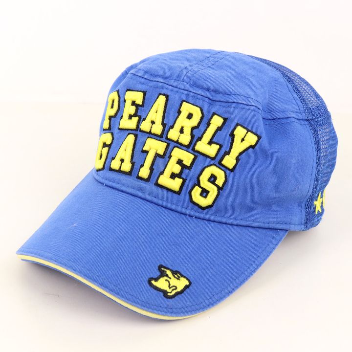 ５５色PEARLY GATES × NEW ERA パーリーゲイツ キャップ 帽子 白