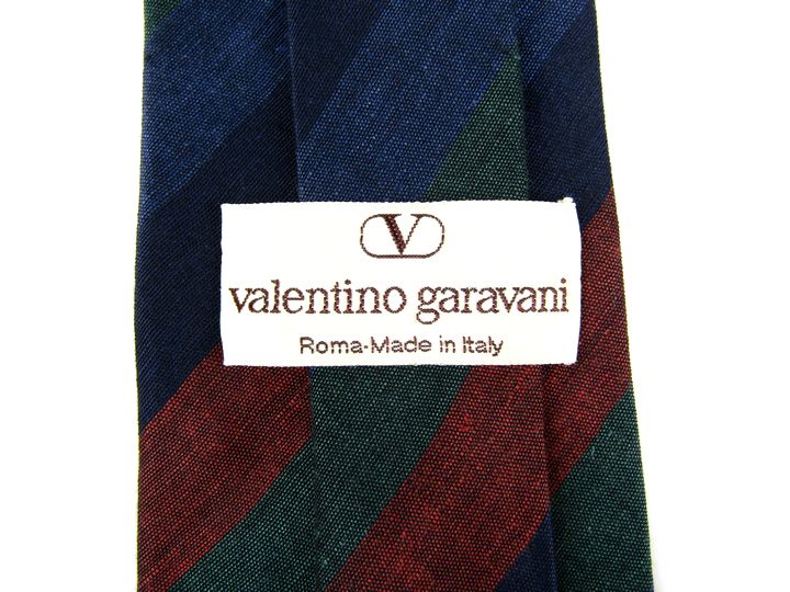 ヴァレンティノ・ガラヴァーニ ブランドネクタイ ストライプ柄 イタリア製 メンズ マルチカラー Valentino Garavani 【中古】｜ Valentino Garavani｜店舗買取｜フォーマルスーツ/小物＞ネクタイ｜USEDのアパレル通販サイト - SMASELL（スマセル）