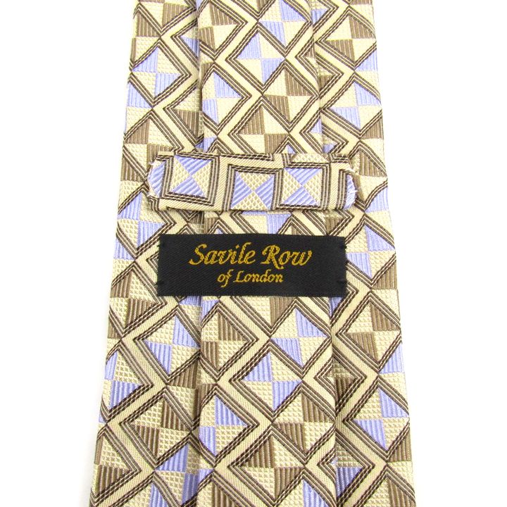 サヴィル・ロウ ブランドネクタイ Deluxe Tailoring チェック柄  