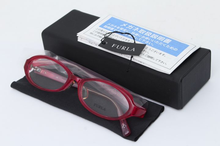 フルラ メガネ VU4695J 90s オーバル 眼鏡 フレーム 未使用 若干歪み有 ...