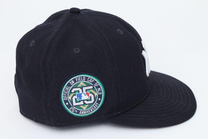 ニューエラ キャップ 25th ニューヨーク・ヤンキース 59FIFTY 25周年記念 ブランド 帽子 MLB メンズ 7.25サイズ ブラック NEW ERA