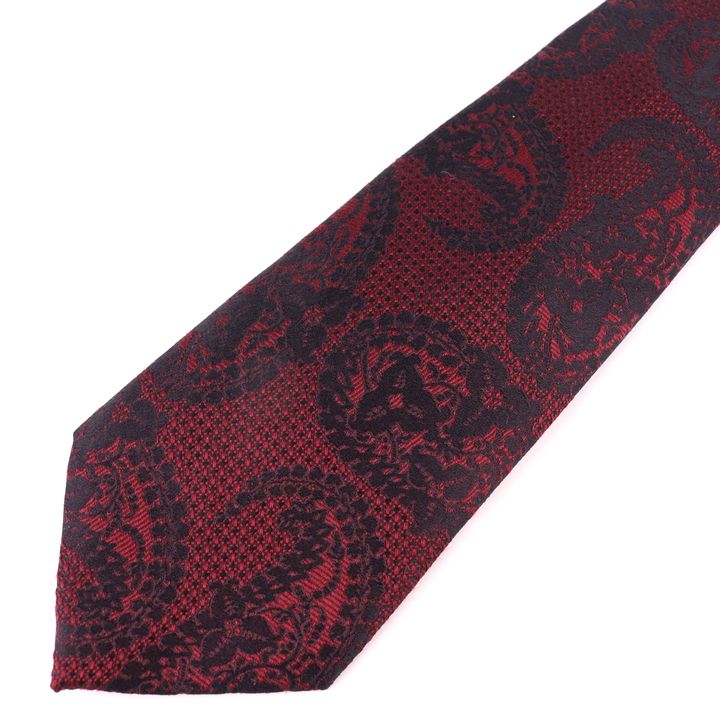 イタリア製 Brioni ブリオーニ ペイズリー柄 総柄 半袖開襟シャツ XL