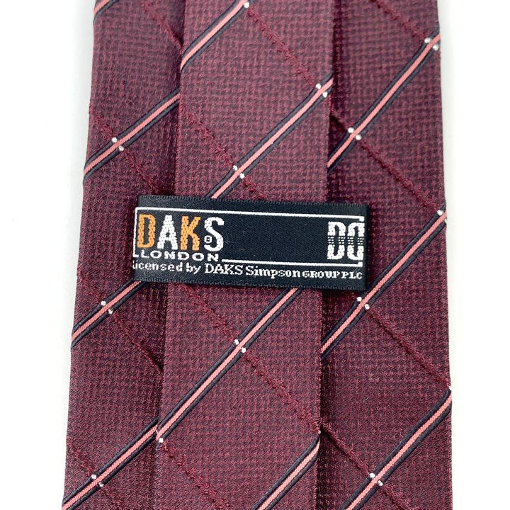 Daks　コードエンブロイダリー ネクタイ 　新品未使用 高級ブランド】DAKS ダックス ネクタイ｜Yahoo!フリマ（旧PayPayフリマ）
