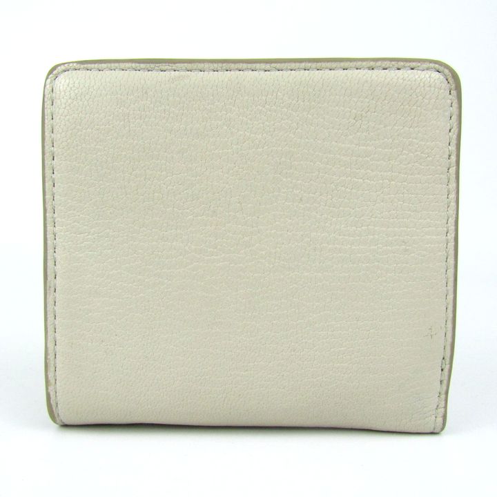 未使用SEE BY CHLOE HANA レザーコンパクトウォレットクリーム