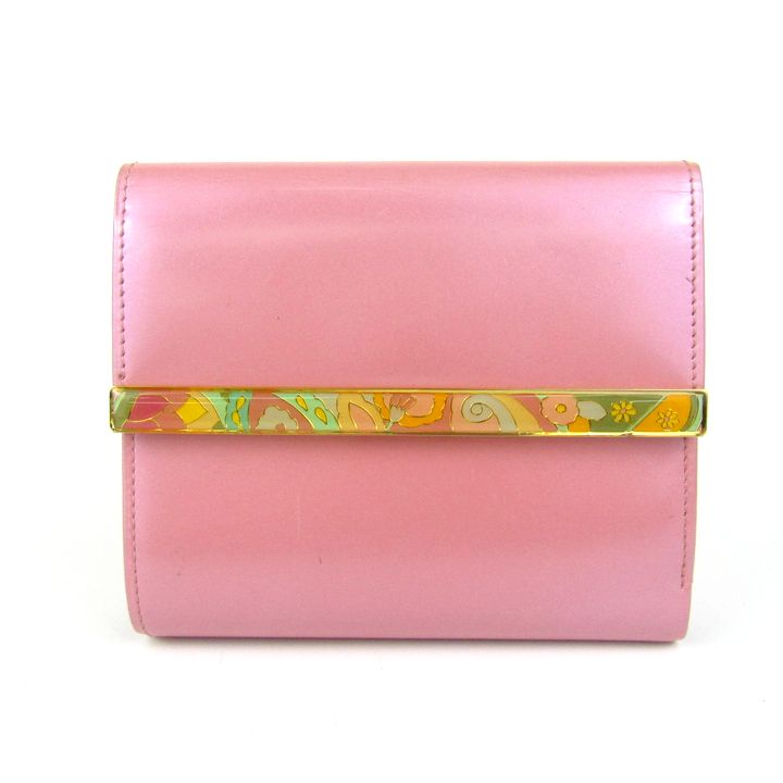 Versace(ヴェルサーチェ) ピンク キルティング 財布 新品 ヴェルサーチ