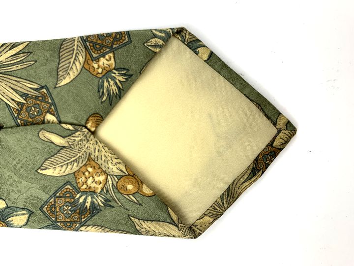 アルテア ネクタイ ボタニカル柄 ブランド メンズ グリーン Altea