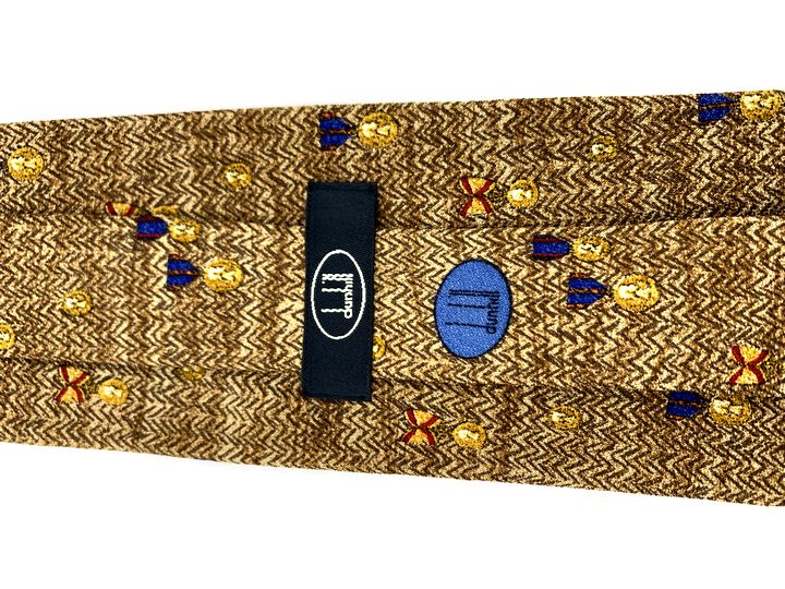 アウトレットオンライン 新品 ダンヒル dunhill ネクタイ ヘリンボーン