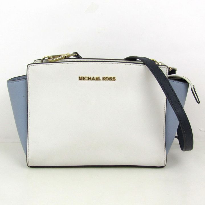 マイケルコース ショルダーバッグ 斜め掛け 鞄 カバン ブランド レディース ホワイト Michael Kors 【中古】｜Michael Kors ｜店舗買取｜バッグ＞ショルダーバッグ｜USEDのアパレル通販サイト - SMASELL（スマセル）