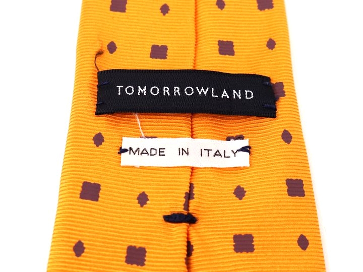 トゥモローランド ネクタイ 小紋柄 高級 シルク イタリア製