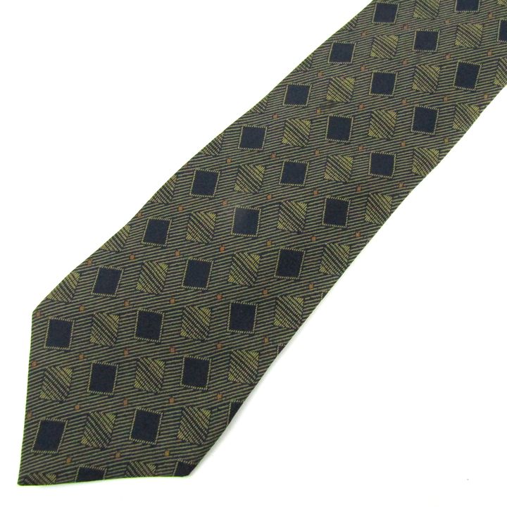 ジョルジオアルマーニ ネクタイ チェック柄 シルク イタリア製 メンズ