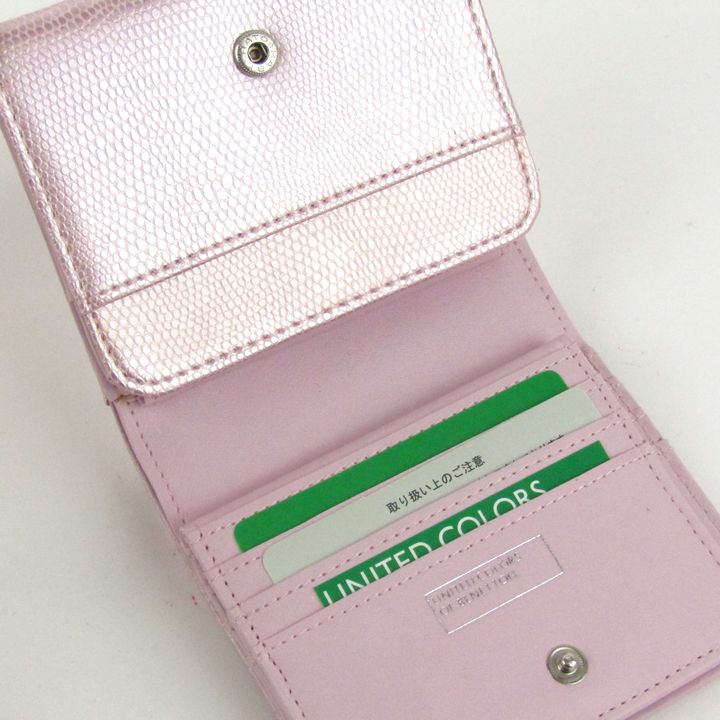 ユナイテッドカラーズオブベネトン 二つ折り財布 未使用