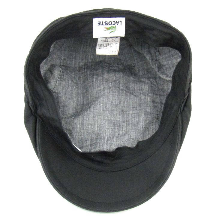 ラコステ ハンチング ブランド 日本製 メンズ 秋冬 LACOSTE 帽子