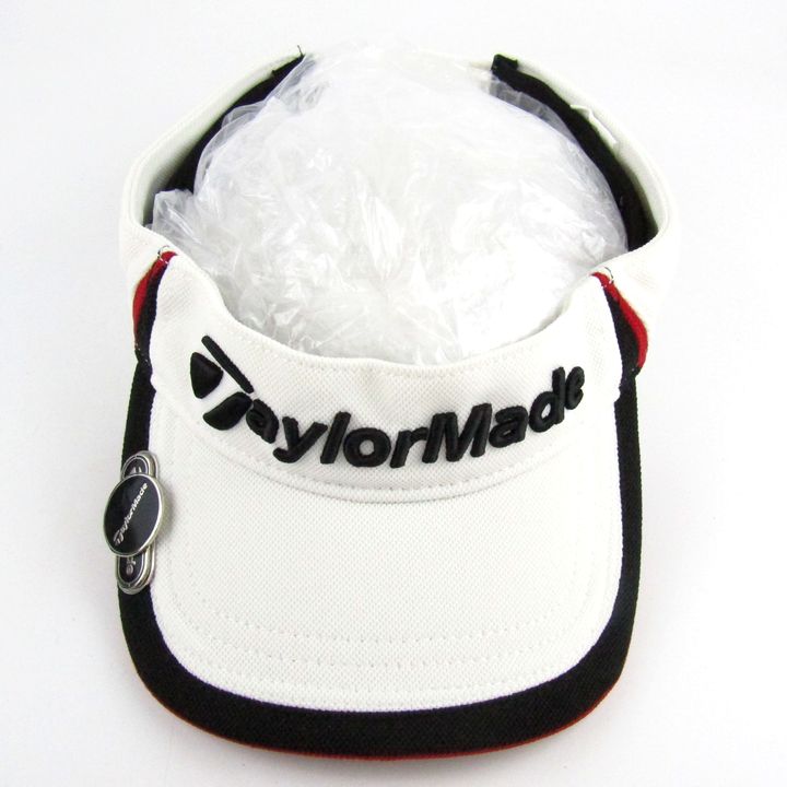 テーラーメイド サンバイザー ベルクロ ゴルフ スポーツウエア ブランド キャップ 帽子 メンズ ホワイト TaylorMade 【中古】｜ TaylorMade｜店舗買取｜帽子＞サンバイザー｜USEDのアパレル通販サイト - SMASELL（スマセル）