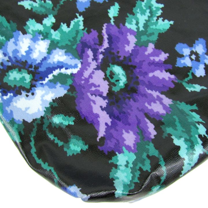 FEILER 花柄ブランケット 紫色 美品 フェイラー ブランケット 花柄 紫 パープル 綿 シュニール