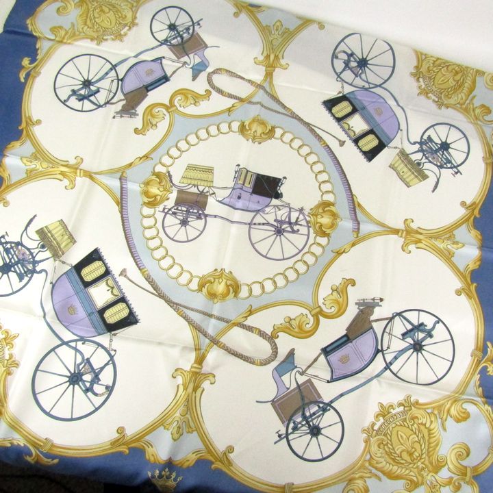 スカーフ COLLECTION XXI RICHEL PARIS スカーフ 大判 馬車柄