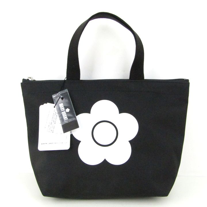 MARY QUANT 黒 トートバッグ MARY QUANT - MARY QUANT(マリークワント) トートバッグ - 黒