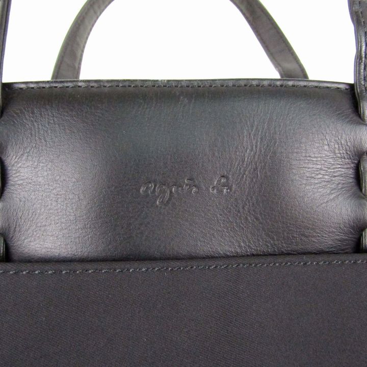 美品 agnes b 2708 トートバッグ 肩掛け 本革 黒 ステッチ y2k 美品 agnes b 2708 トートバッグ 肩掛け 本革 黒 ステッチ y2k