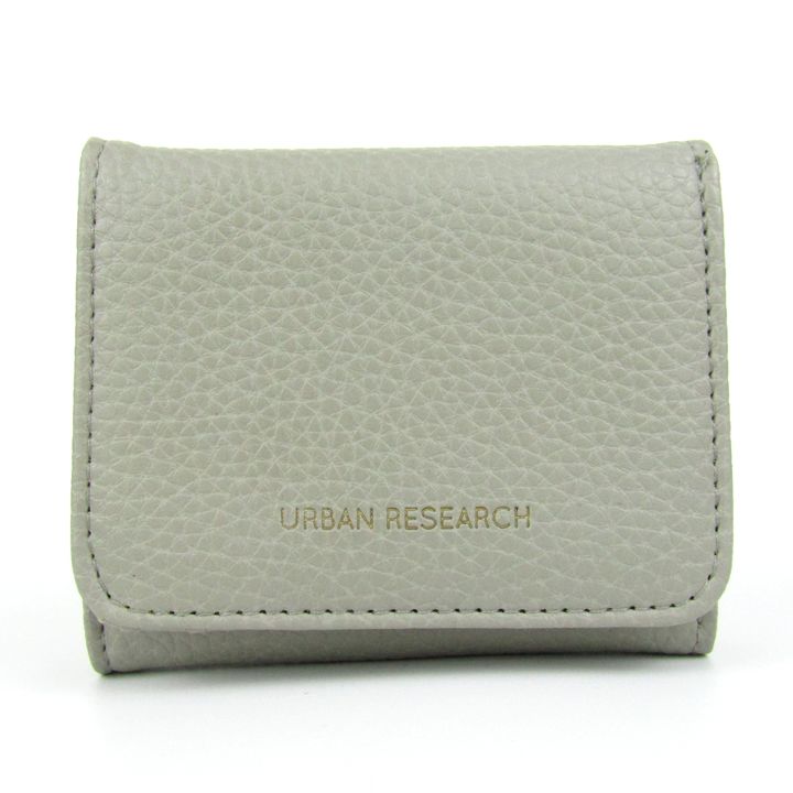 アーバンリサーチ 三つ折り財布 小銭入れあり ウォレット ブランド レディース グレー URBAN RESEARCH 【中古】｜URBAN  RESEARCH｜店舗買取｜財布/小物＞財布｜USEDのアパレル通販サイト - SMASELL（スマセル）