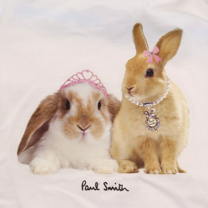 ポールスミス 半袖Ｔシャツ ウサギ柄 ボタン欠品 トップス ベビー 女の子用 6Mサイズ ホワイト Paul Smith 【中古】｜Paul Smith｜店舗買取｜ママ＆ベビー＞その他ベビーウェア｜USEDのアパレル通販サイト  - SMASELL（スマセル）