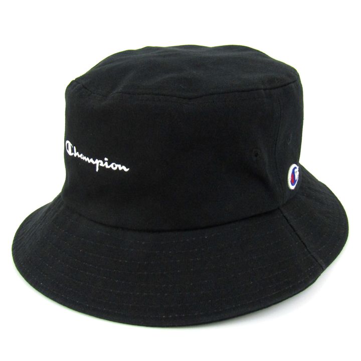RAGEBLUE×Champion 無し バケットハット 黒