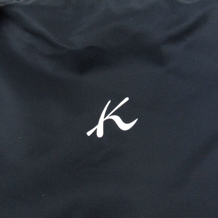 美品✨キタムラ トートバッグ エコバッグ ポーチ付 ネイビー