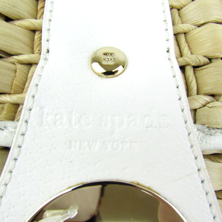 kate spade New York ケイト・スペード ホワイトクラッチバッグ kate spade New York ケイト・スペード ホワイトクラッチバッグ
