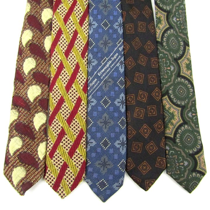 5点セット ゼニア ラルフローレン ブルックスブラザーズ ネクタイ スーツ