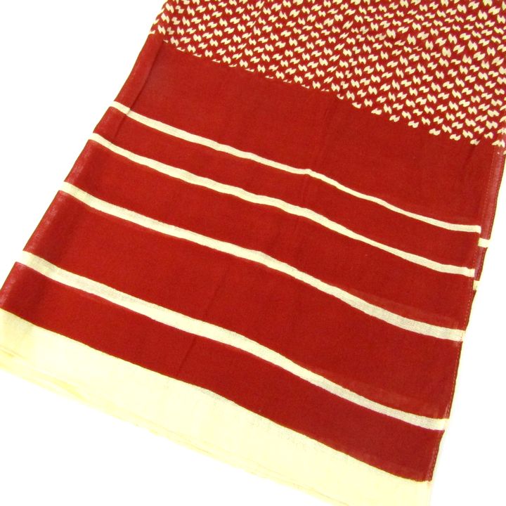 ローラアシュレイ ストール ボーダー コットン マフラー ブランド