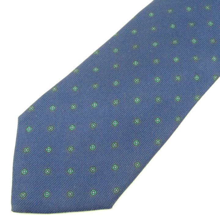 PRADA ネクタイ ネイビー パターン入り PRADA ネクタイ ネイビー パターン入り PRADA ネクタイ ネイビー