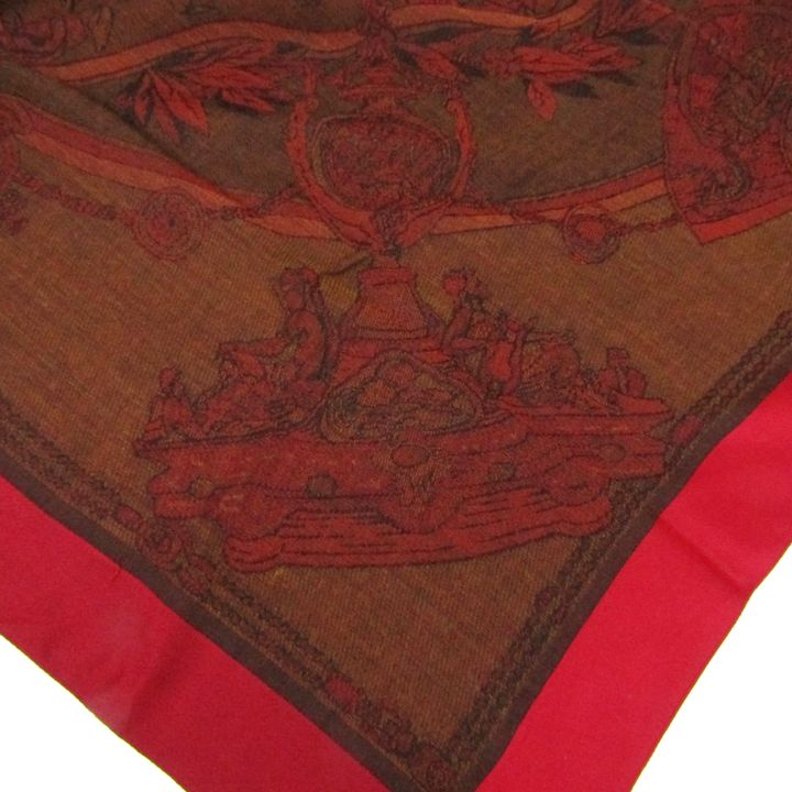 【新品】カシミヤ混ウール毛布　トラサルディTRUSSARDI 大判 新品未使用 トラサルディ ウール カシミヤ混 大判 ストール ベージュ