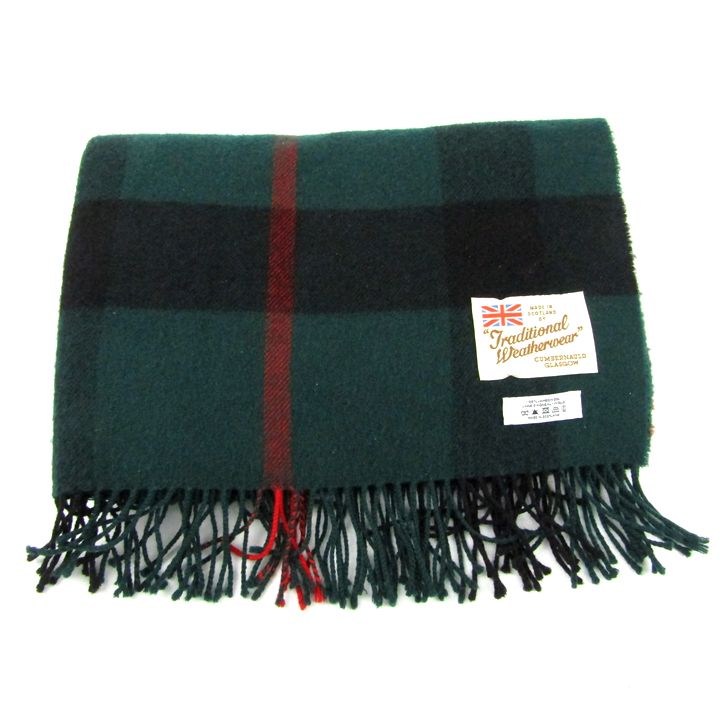 CASHMERE MUFFLER カシミヤマフラー｜ブラックウォッチ｜Goods