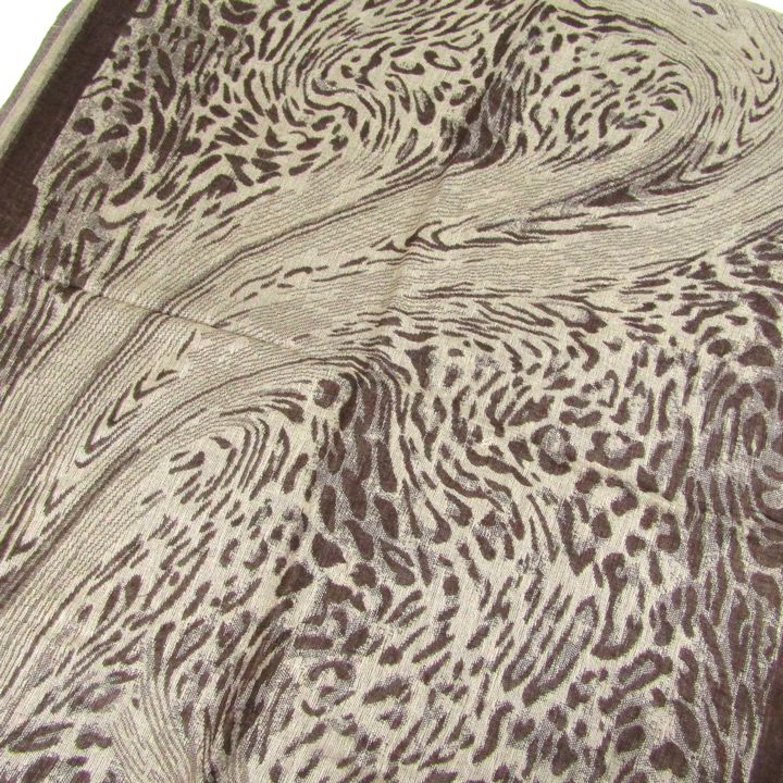 ミッシェルレジェ ストール 未使用 ショール レオパード
