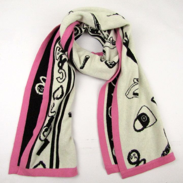 ロイスクレヨン マフラー ストール ウール混 日本製 ブランド  