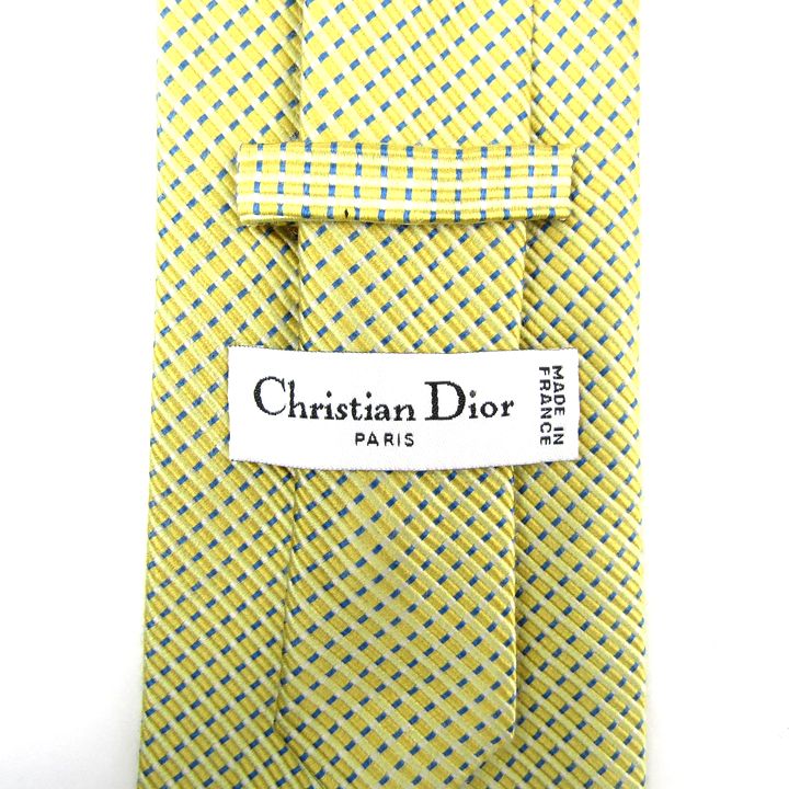 Christian Dior ディオール　ネクタイ  シルク　ハンドメイド
