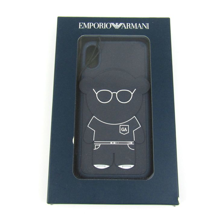 エンポリオ・アルマーニ iPhoneケース ベアー くま ブランド レディース ネイビー Emporio Armani 【中古】｜Emporio  Armani｜店舗買取｜財布/小物＞その他小物｜USEDのアパレル通販サイト - SMASELL（スマセル）