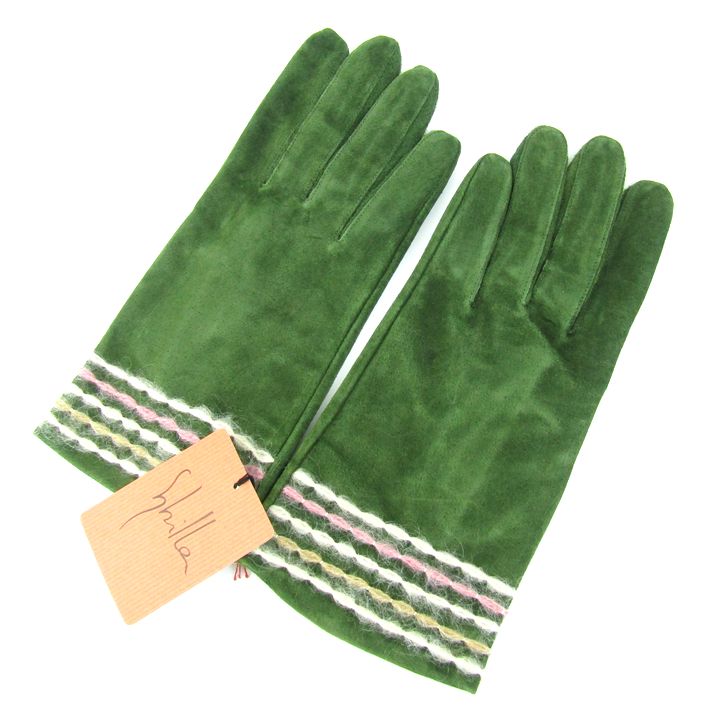 新品 未使用 クリスチャンディオール 手袋 グローブ グリーン 緑 カシミヤ 新品 未使用 クリスチャンディオール 手袋 グローブ グリーン 緑