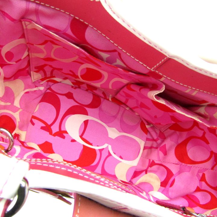 COACH コーチ かごバッグ ピンク レディース かご 鞄 カバン