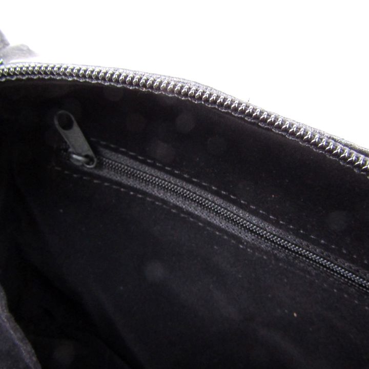 超美品 CROCOLUX オーストリッチ レザー 2way フラップ
