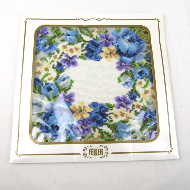 フェイラーFEILER 花柄タオルハンカチ 10枚 未使用 多少の傷 汚れ有 フェイラーFEILER 花柄タオルハンカチ 10枚 未使用 多少の傷