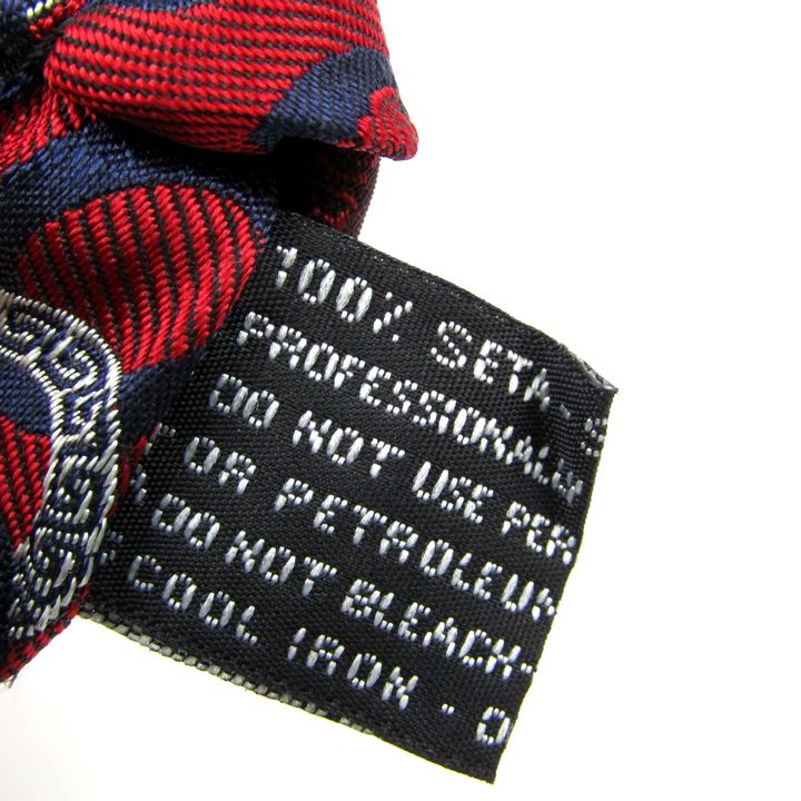 1002 Burberry バーバリー イタリア製 ネクタイ 総柄 シルク