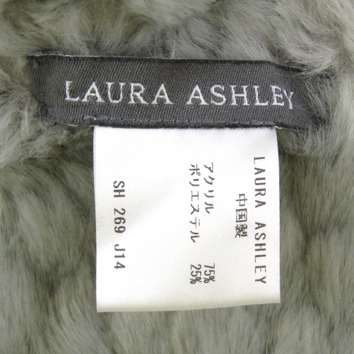 ローラアシュレイ ファースヌード フェイクファー ショール ブランド