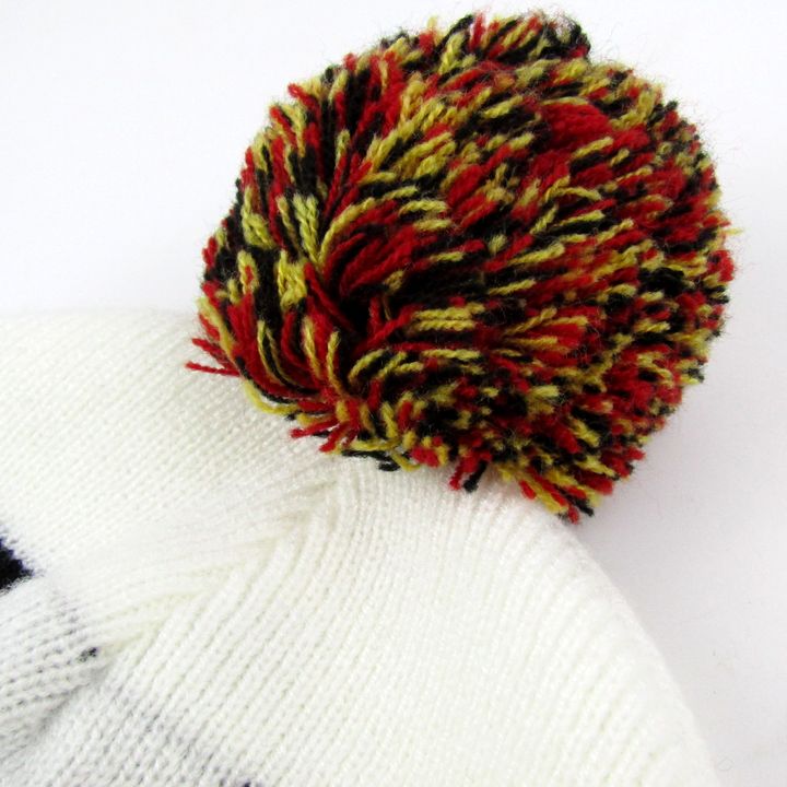 アディダス ニットキャップ ニット帽子 ボンボン スポーツウエア