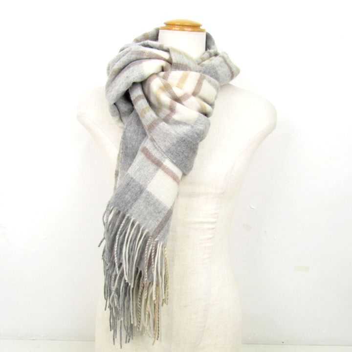 アンタイトル ストール マフラー チェック柄 ブランド レディース