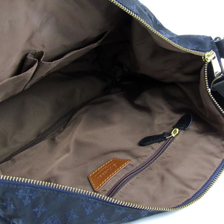 2417　ラシット　2wayボストンバッグ　グレーネイビー　ほぼ未使用 ラシット russet 2WAYボストンバッグ(CEー026ーOUT) （Grege/BL