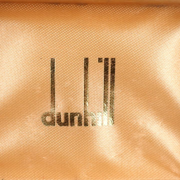 DUNHILL / ダンヒル ◆カフス カフリンクス dロゴ ボタン式 ゴールドカラー ブランド  [0220363252]