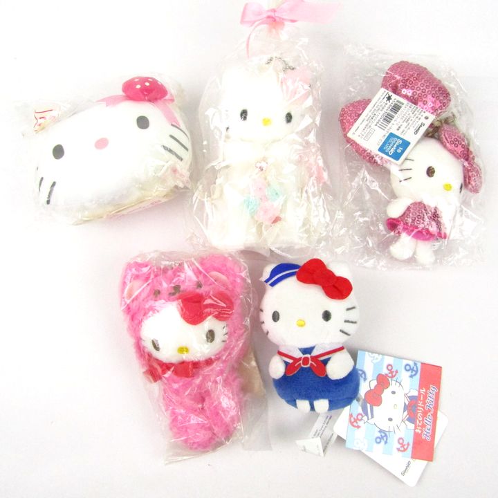 ハローキティ ぬいぐるみ マスコット ご当地ストラップ ミラー等