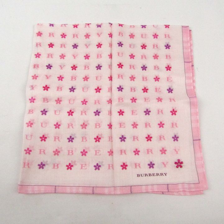 Burberry 未使用 バーバリー ハンカチ 5点セット BURBERRY バーバリー